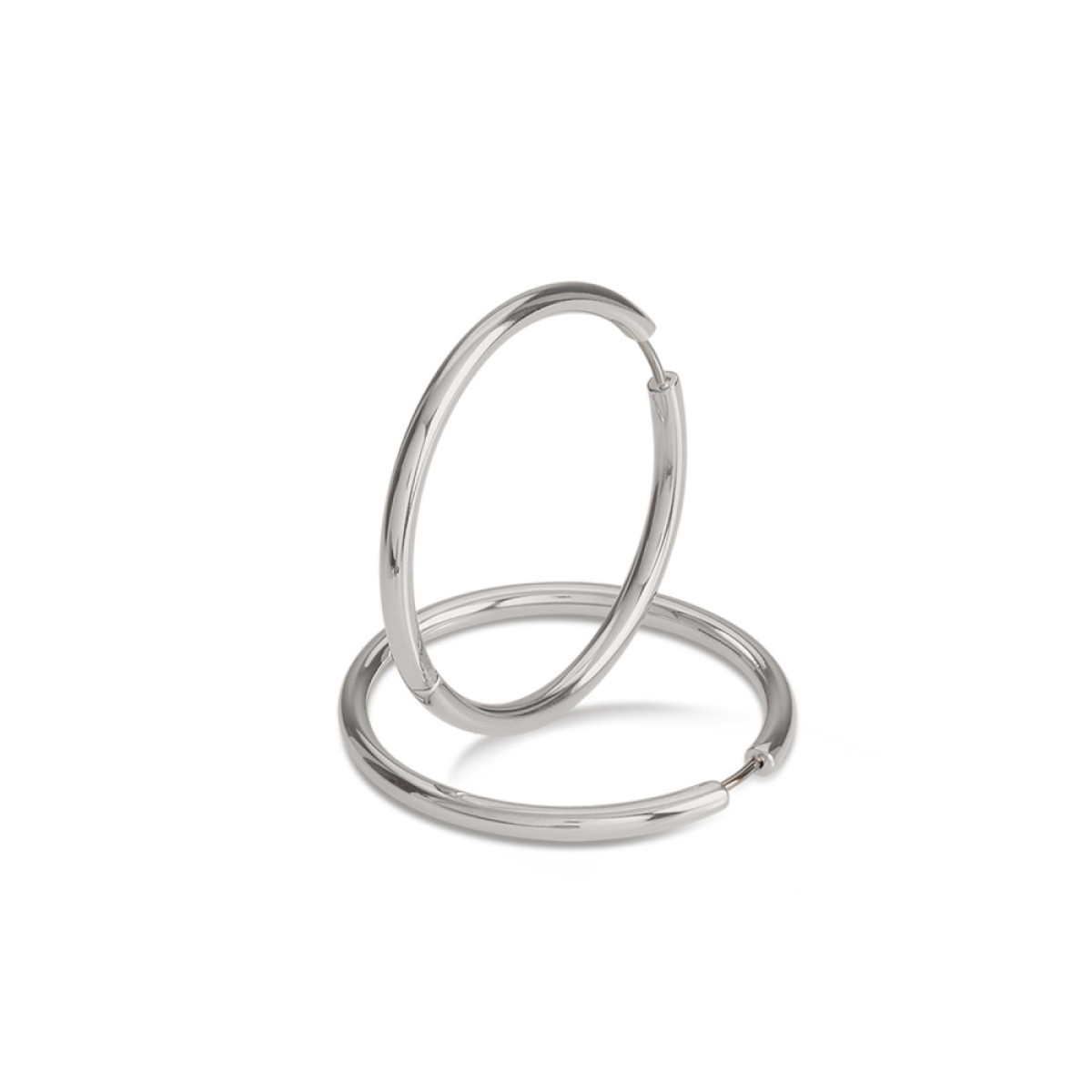 Boccia Titanium 05070-01 oorringen van titanium - Diameter 39 mm