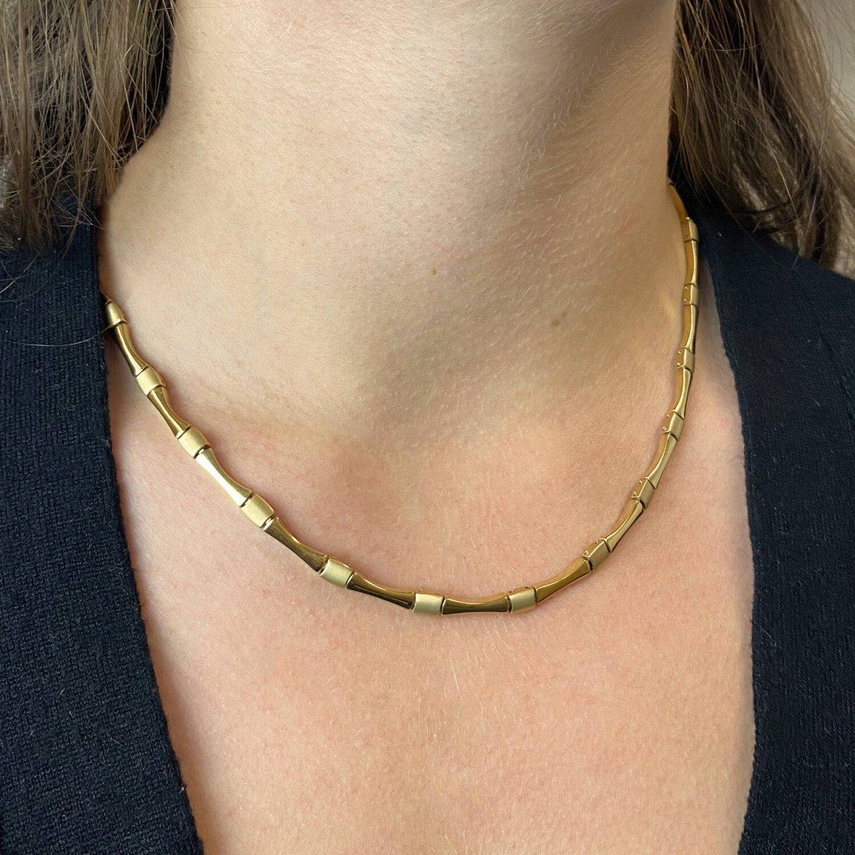 Boccia Titanium 08045-03 elegante goudkleurige ketting - Lengte 48 cm