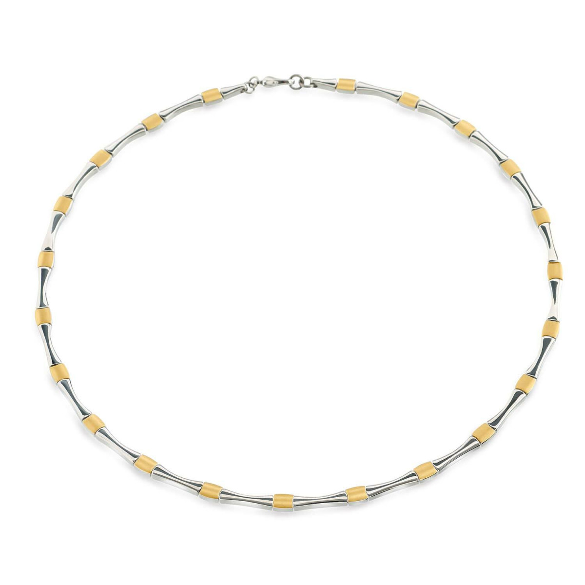 Boccia Titanium 08045-04 bicolor dames ketting - Lengte 45 cm