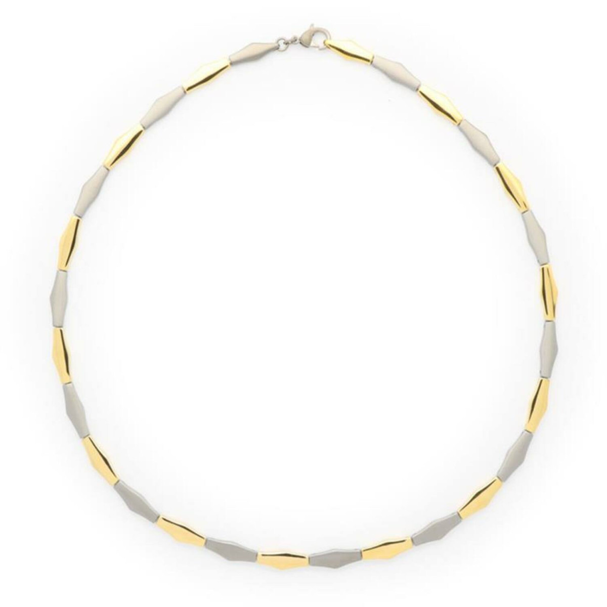 Boccia Titanium 08047-02 bicolor dames ketting - Lengte 45 cm