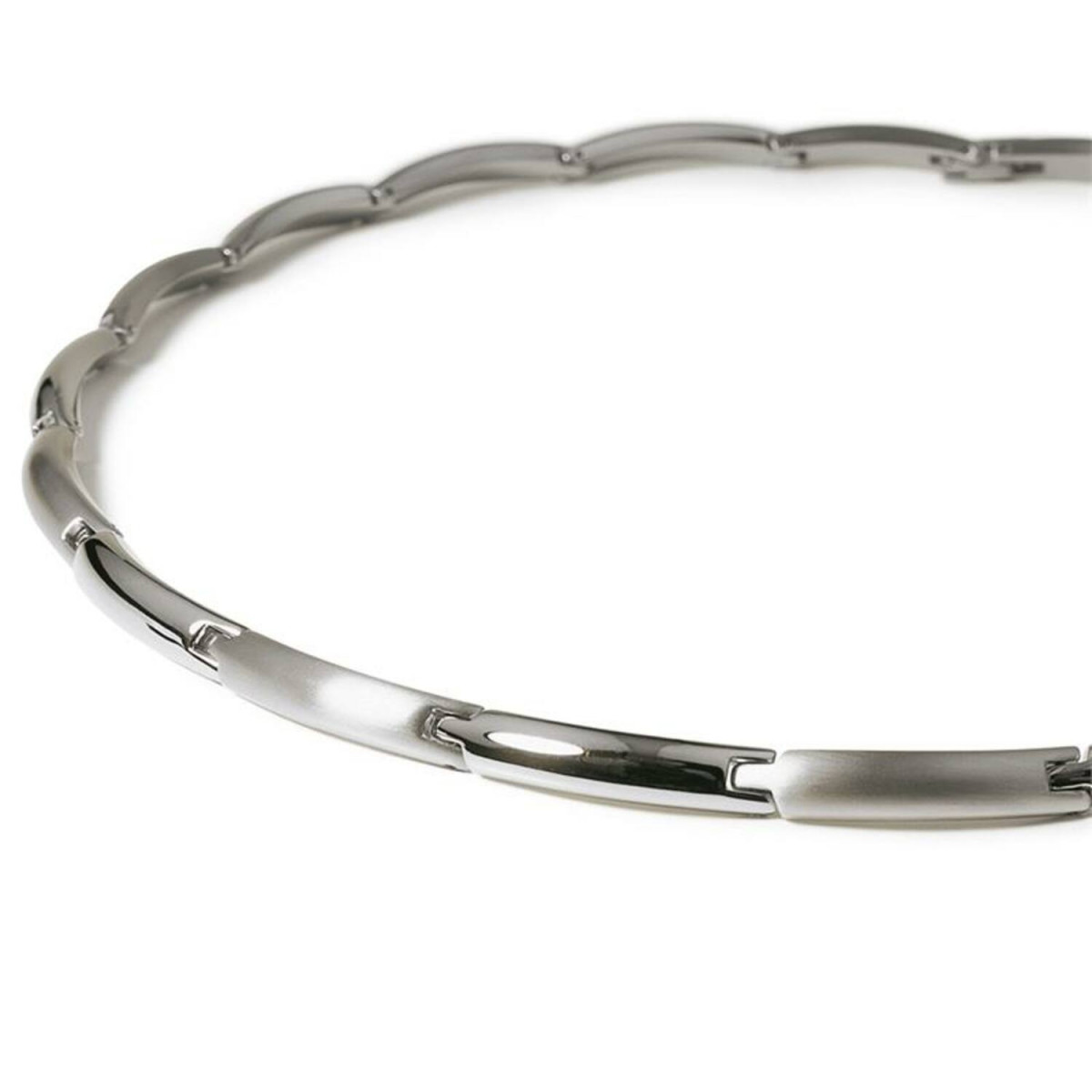 Boccia Titanium 0817-02 schakelketting dames mat en glanzend - Lengte 45 cm
