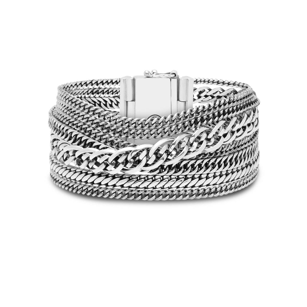 Buddha to Buddha armband 124 Multi Chain Nathalie