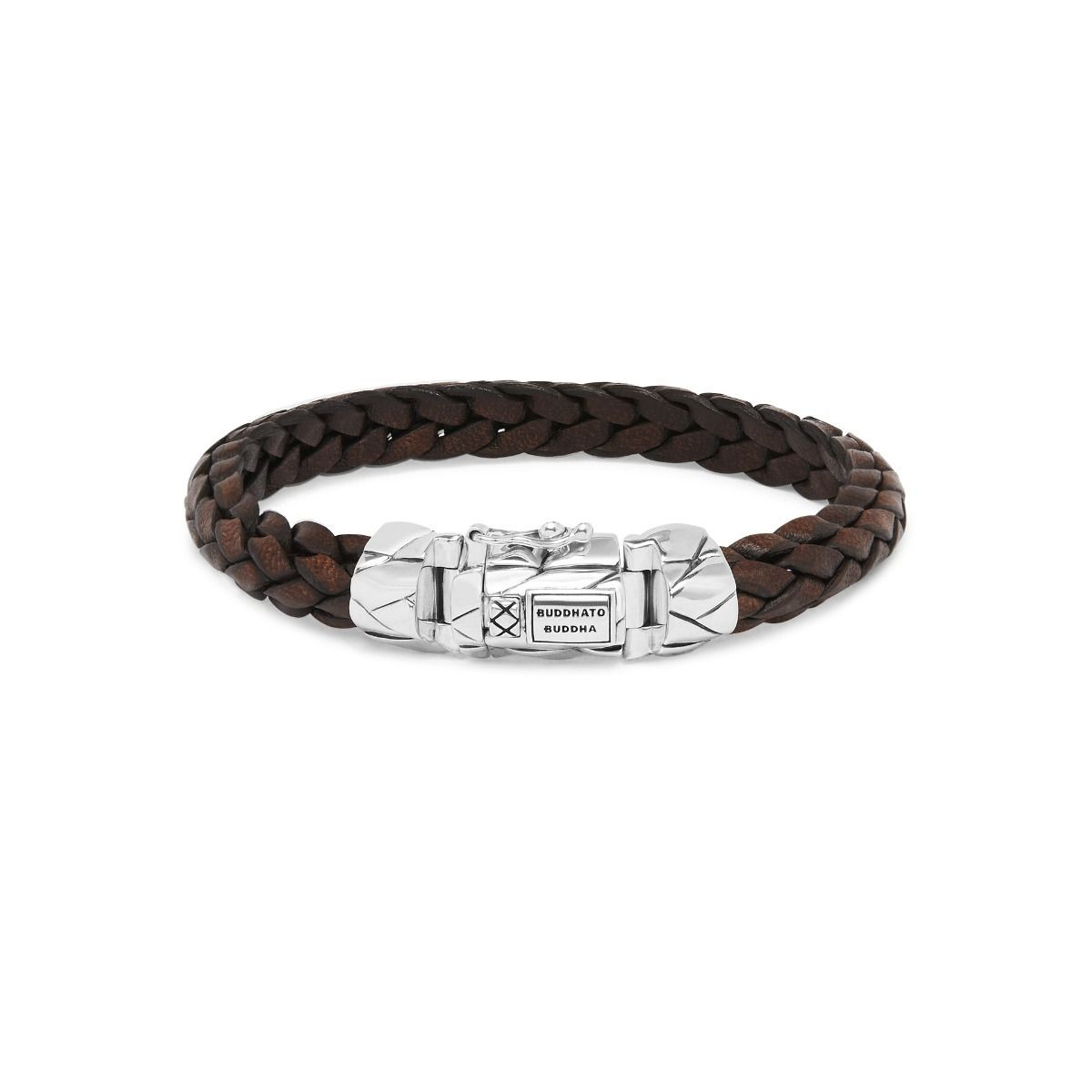 Buddha to Buddha armband 126BR Mangky Leather Brown