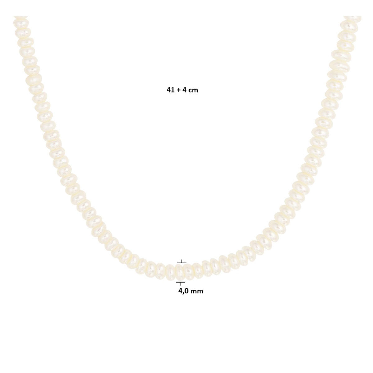Stijlvol parel collier 