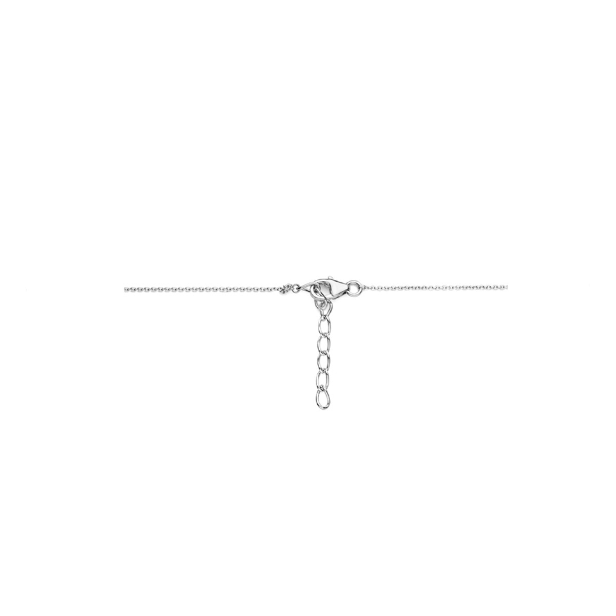 Stijlvolle parelketting zilver