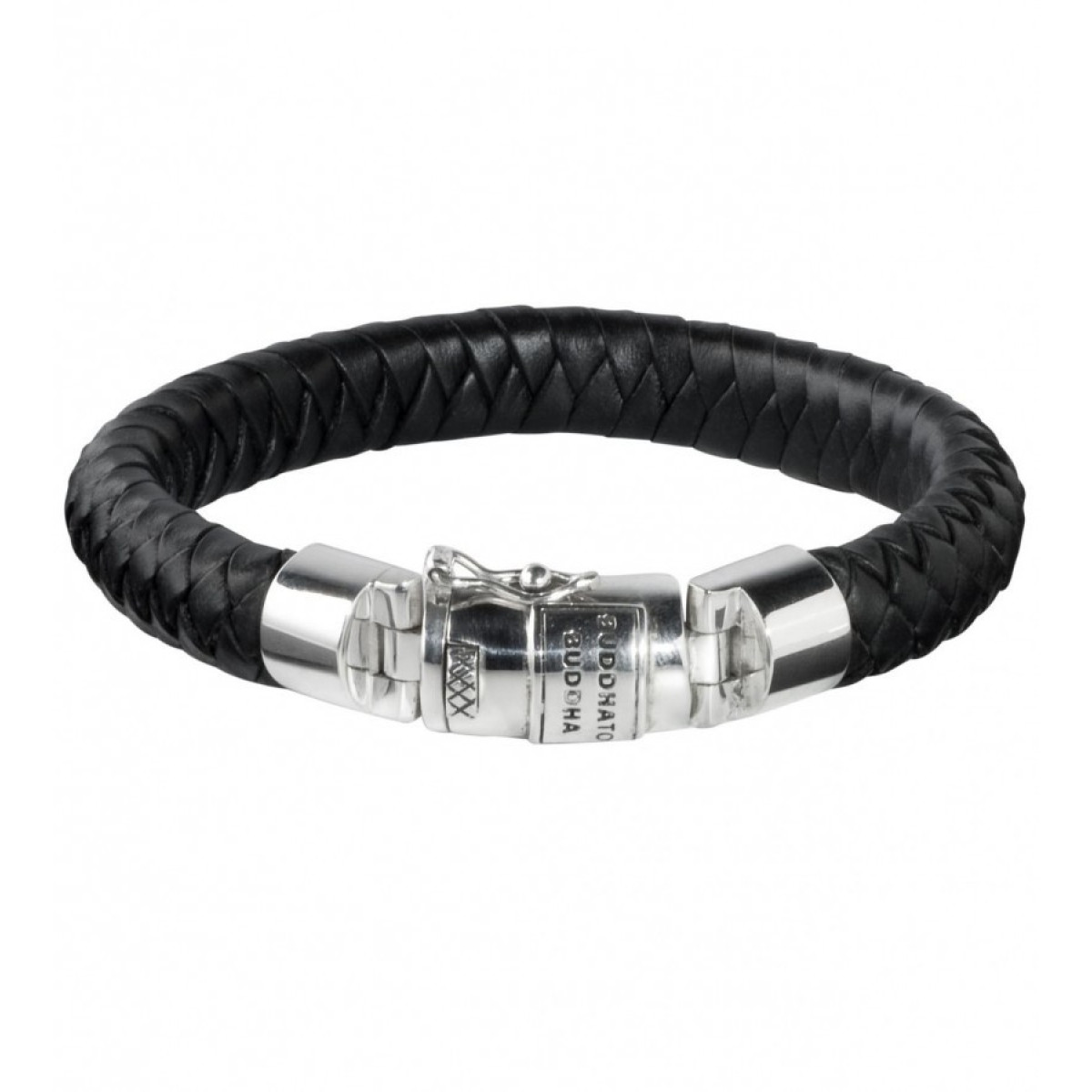 Buddha to Buddha 544BL Armband Ben Leather Black