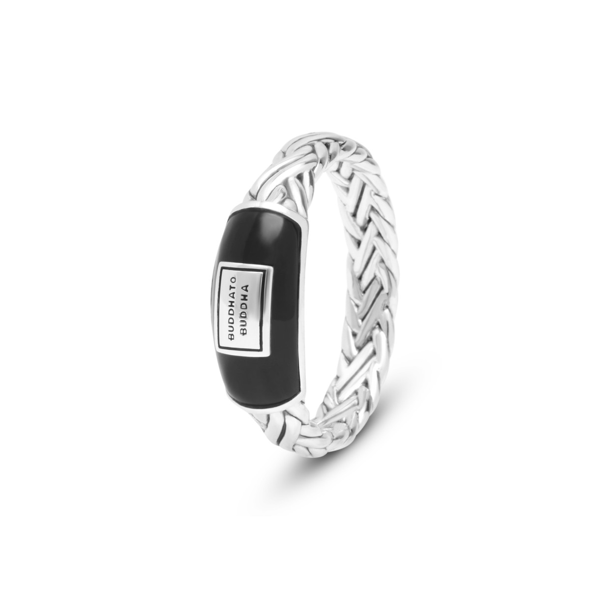 Buddha to Buddha ring Katja XS Black Onyx Silver