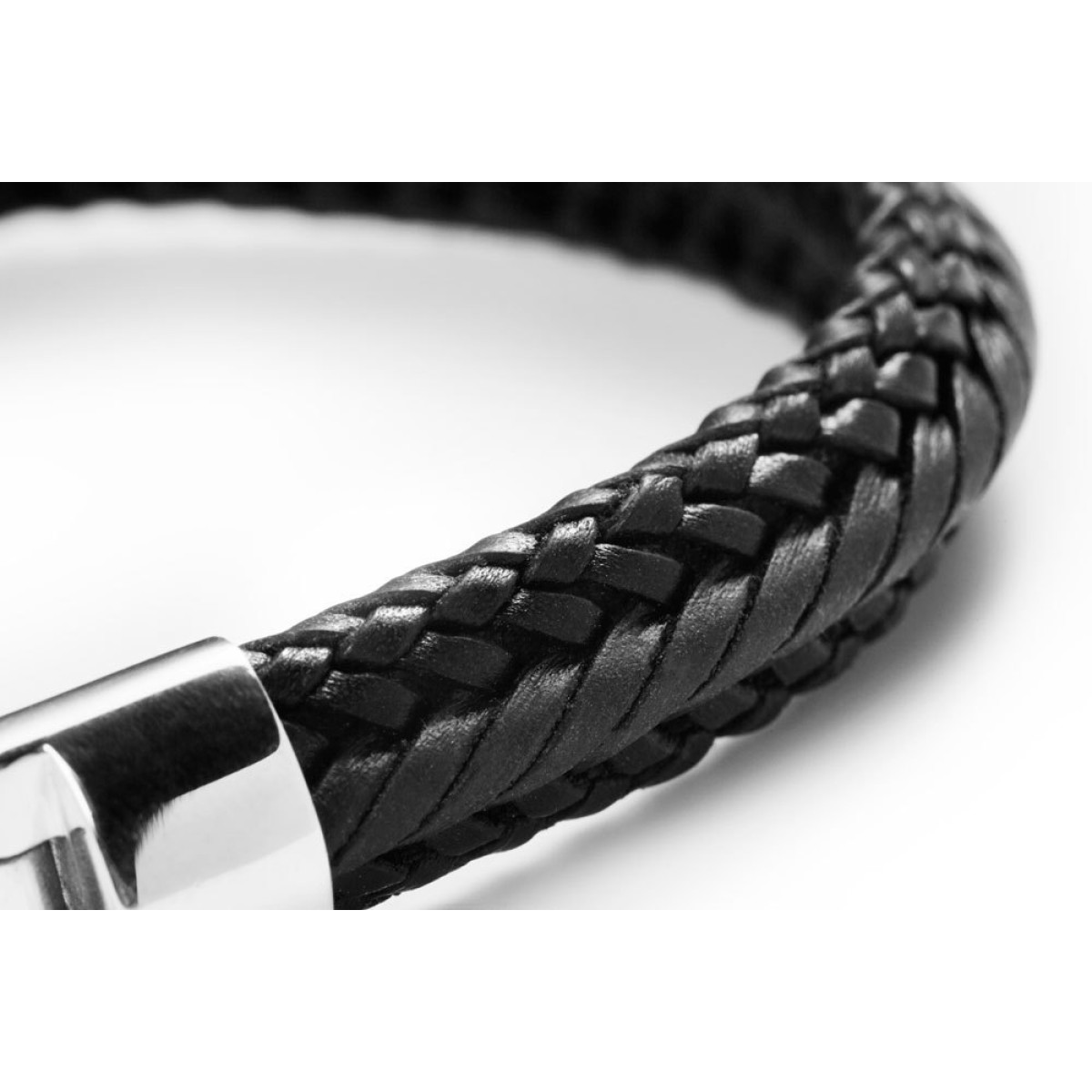 Buddha to Buddha 816BL Armband Nurul Small Leather Black