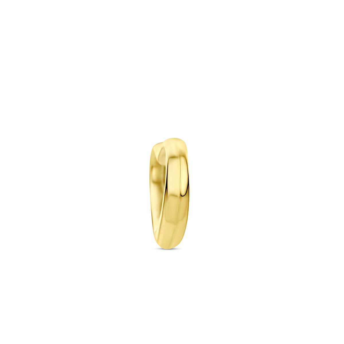 Hart hanger goud 11.5 mm bij 10 mm