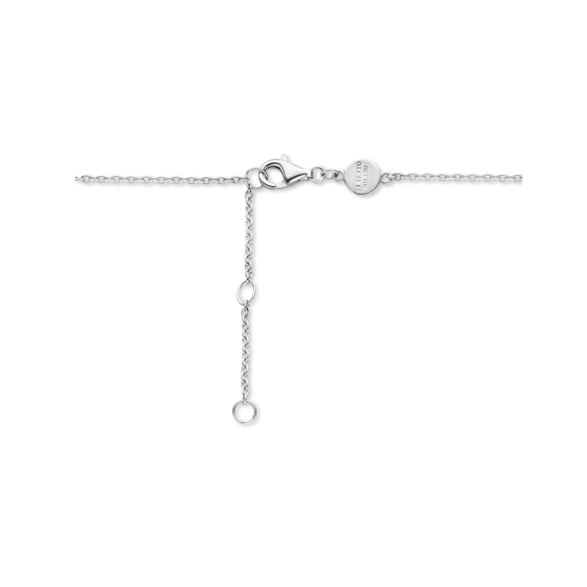 TI SENTO 23017SY hartjes armband zilver en goudkleurig - Lengte 16 cm, 18 cm, 20 cm