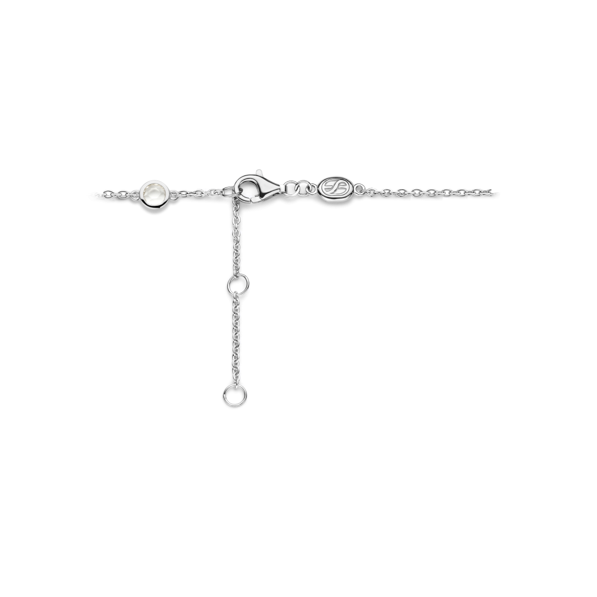 TI SENTO 23033ZI zilveren armband met diverse hangers - Lengte 16 cm, 18 cm, 20 cm