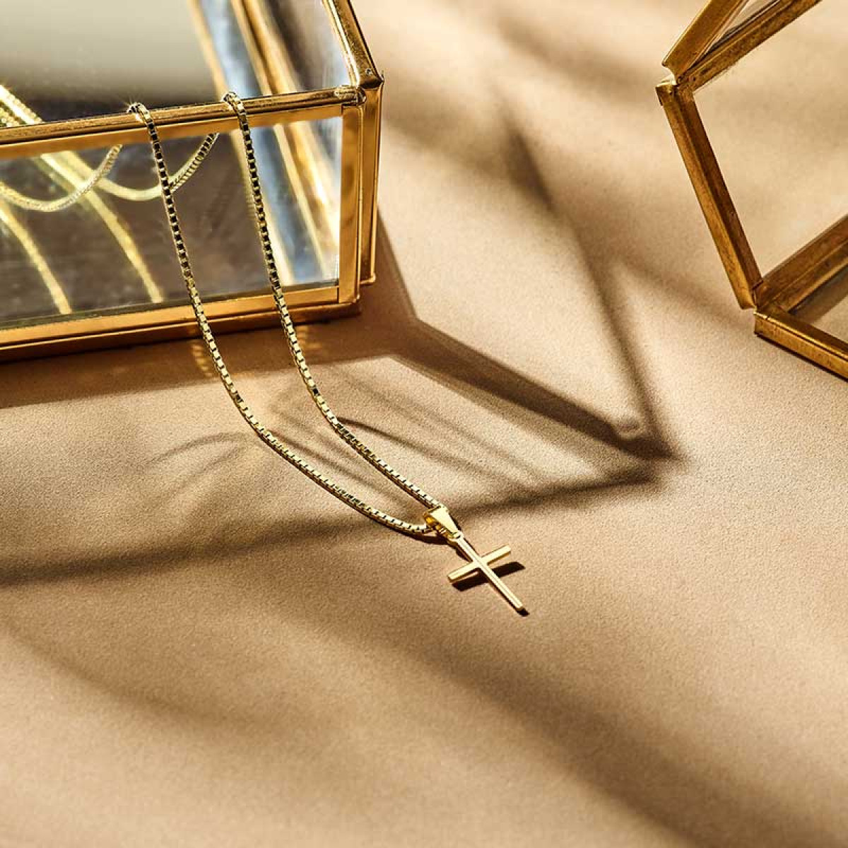 Gouden venetiaanse ketting 1.3 mm