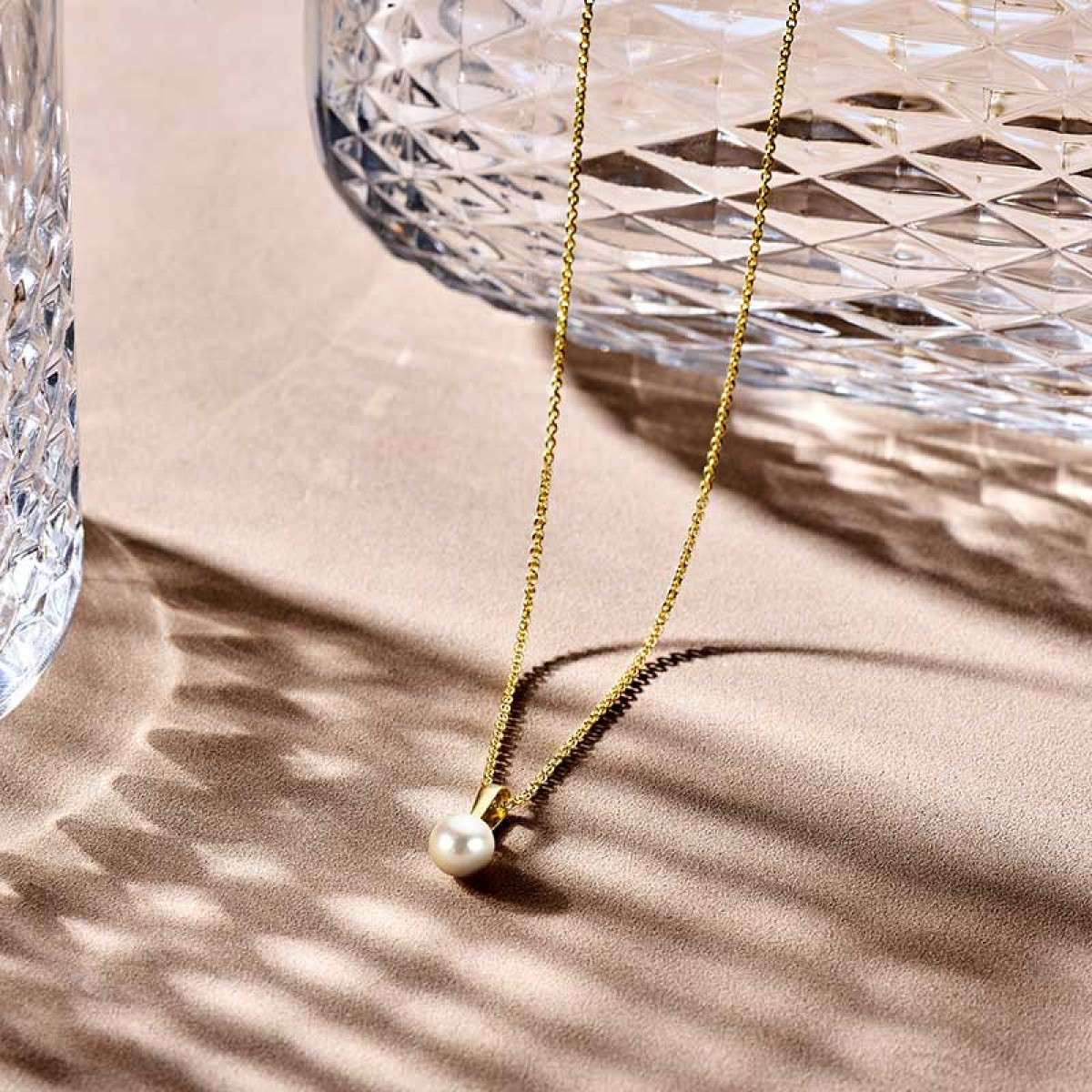 Gouden ketting zonder hanger anker 1.2 mm