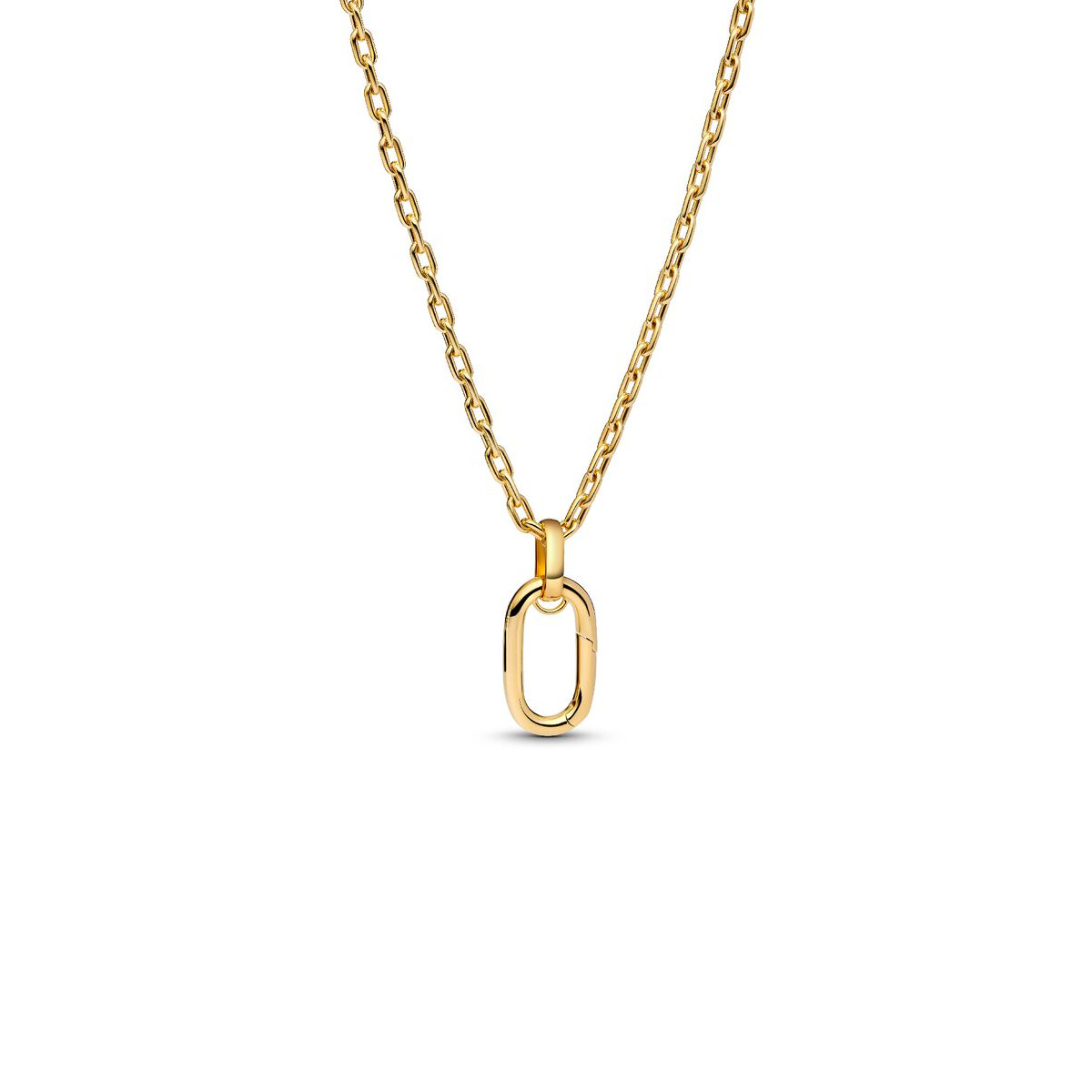 Pandora ME 364083C00-70 goudkleurige ketting met schakel voor bedels - Lengte 70 cm