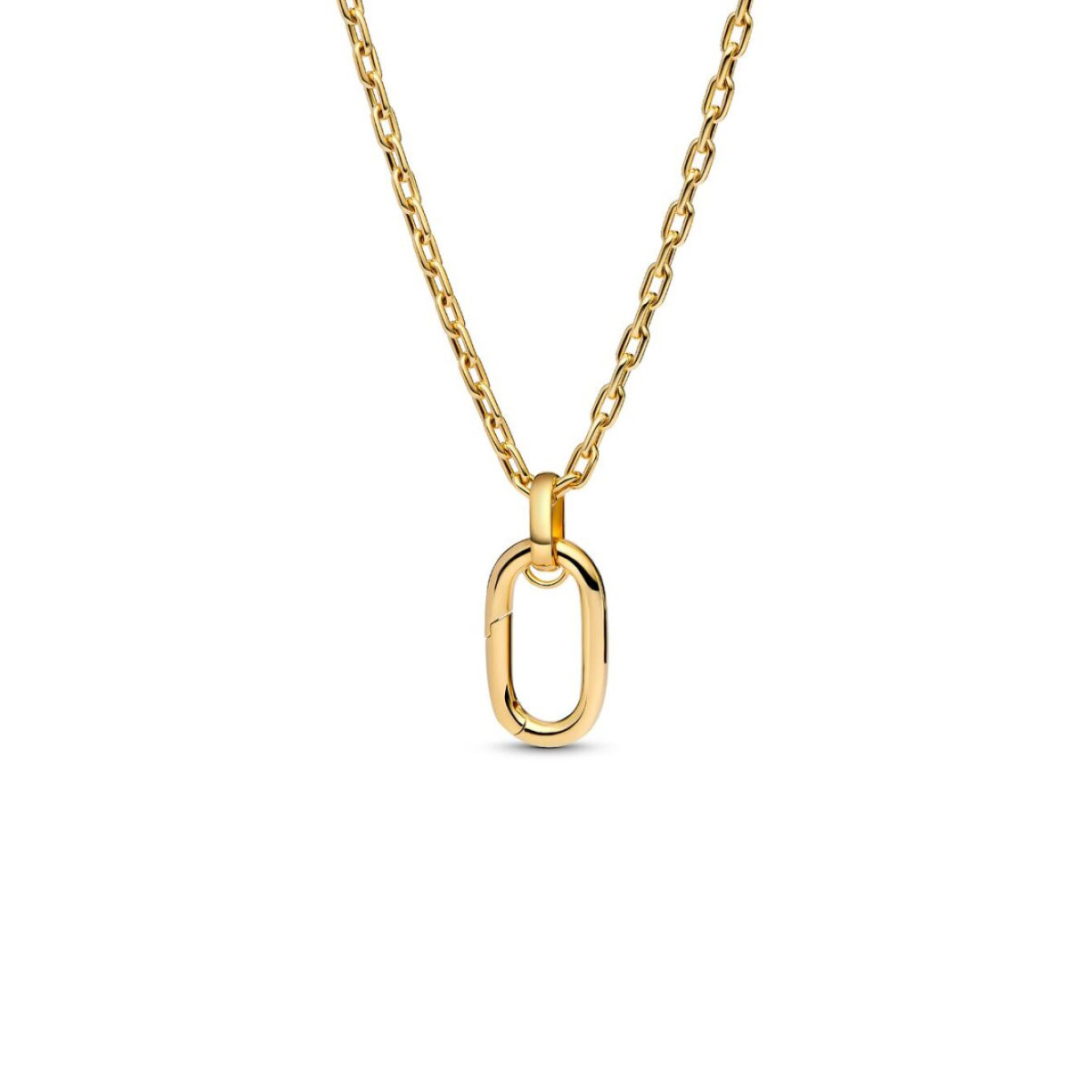 Pandora ME 364083C00-70 goudkleurige ketting met schakel voor bedels - Lengte 70 cm