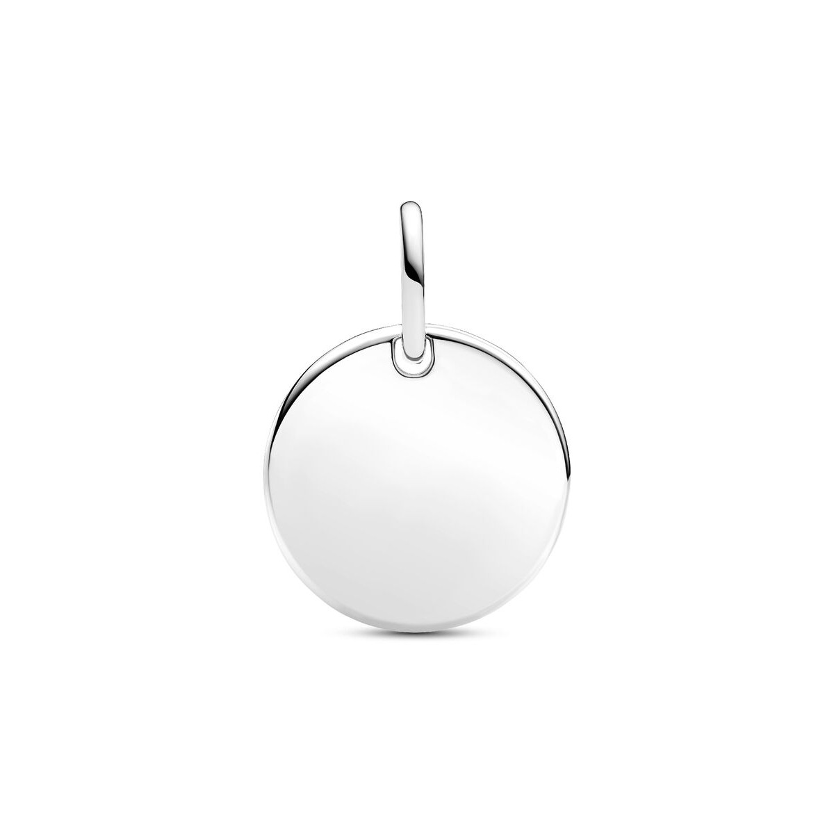 Pandora Moments 394012C01 hangende bedel zilver met lab grown diamant 0.01 crt - personaliseerbaar