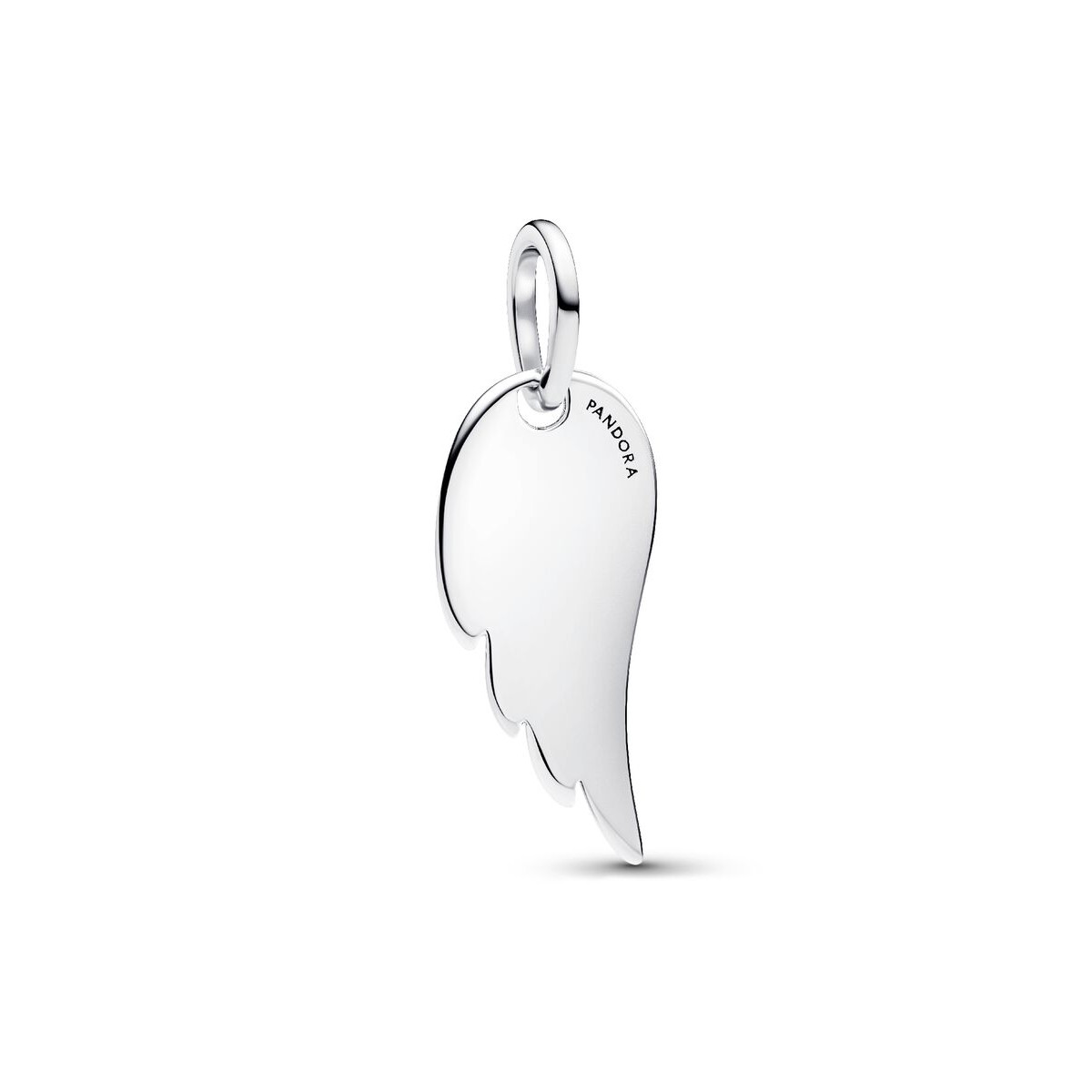 Pandora Moments 394014C00 zilveren hangende bedel met engelenvleugel - personaliseerbaar