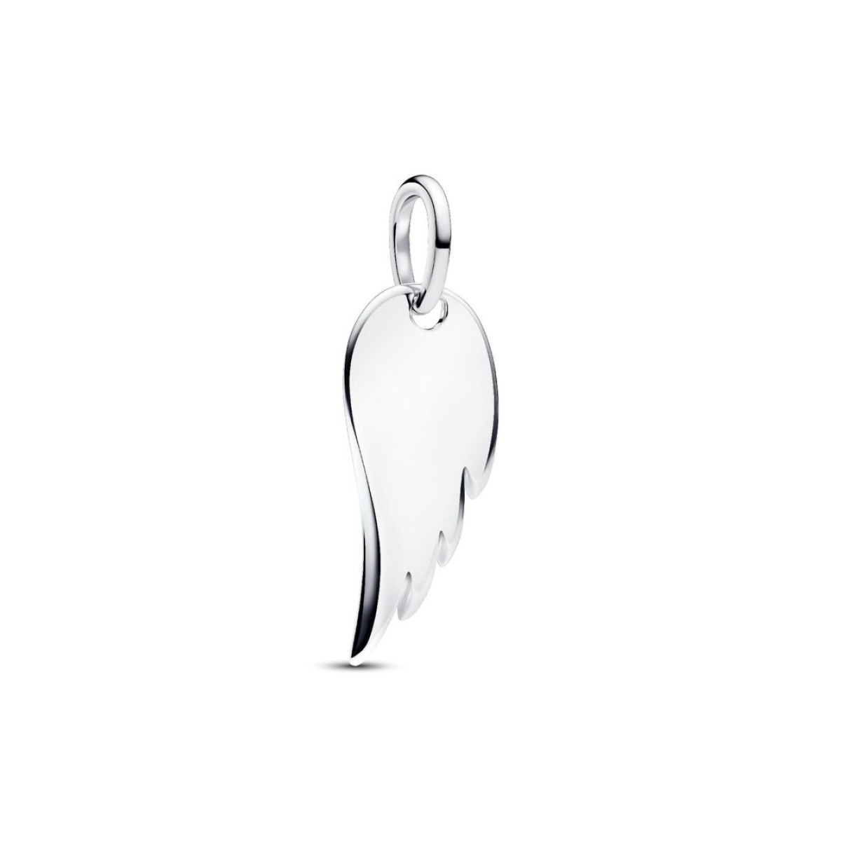 Pandora Moments 394014C00 zilveren hangende bedel met engelenvleugel - personaliseerbaar