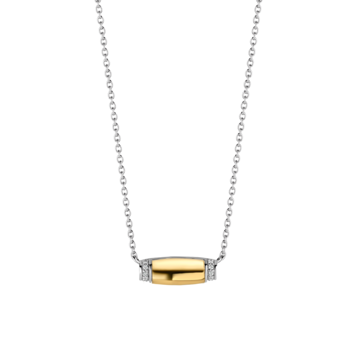 TI SENTO ketting 3943ZY/42 bicolor
