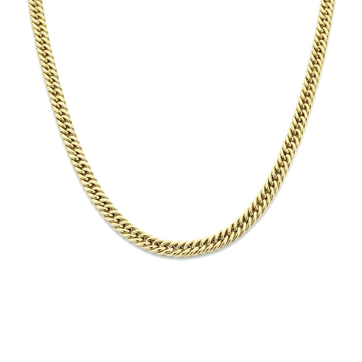 Gourmet ketting goud 5.8 mm dik