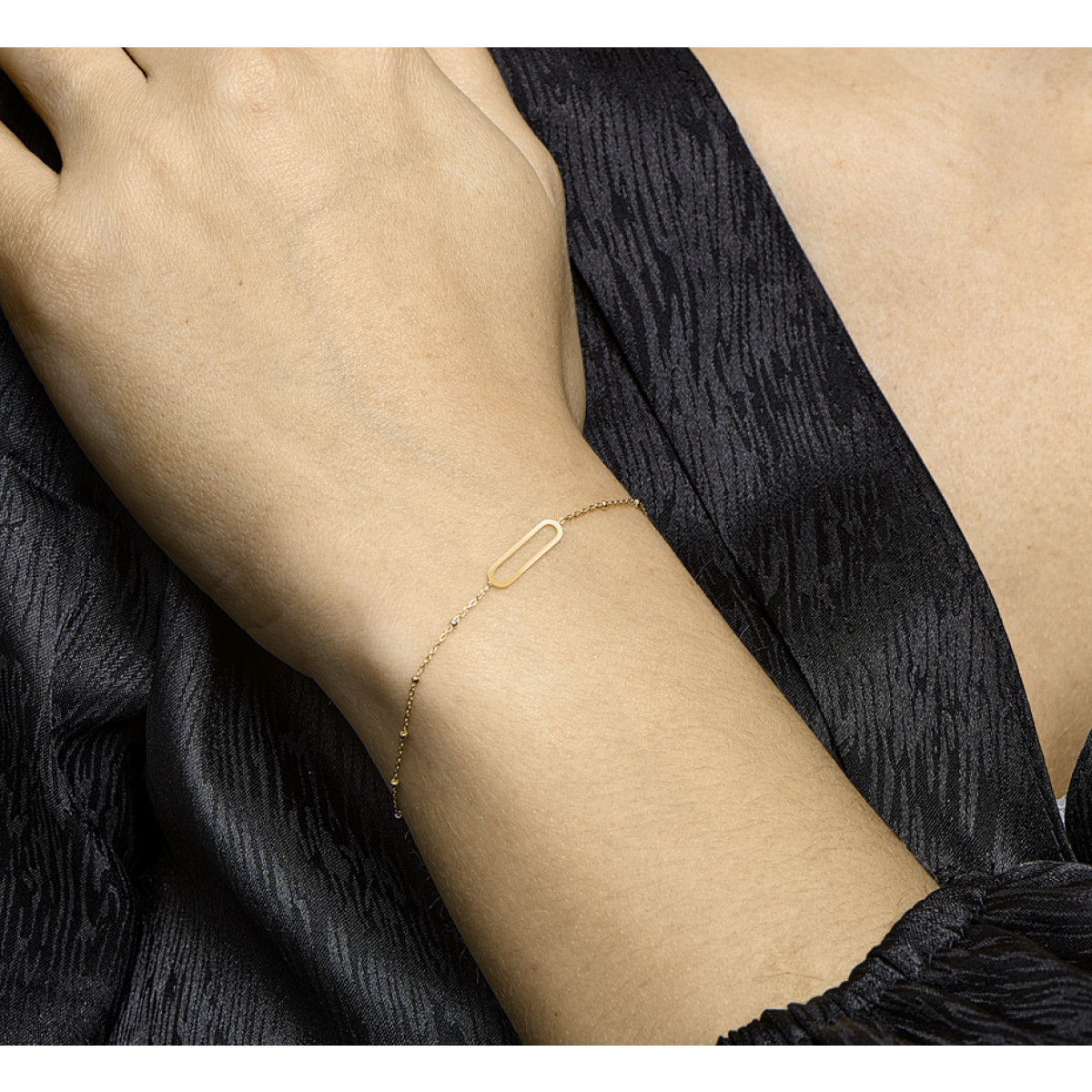 Chain armband goud dames