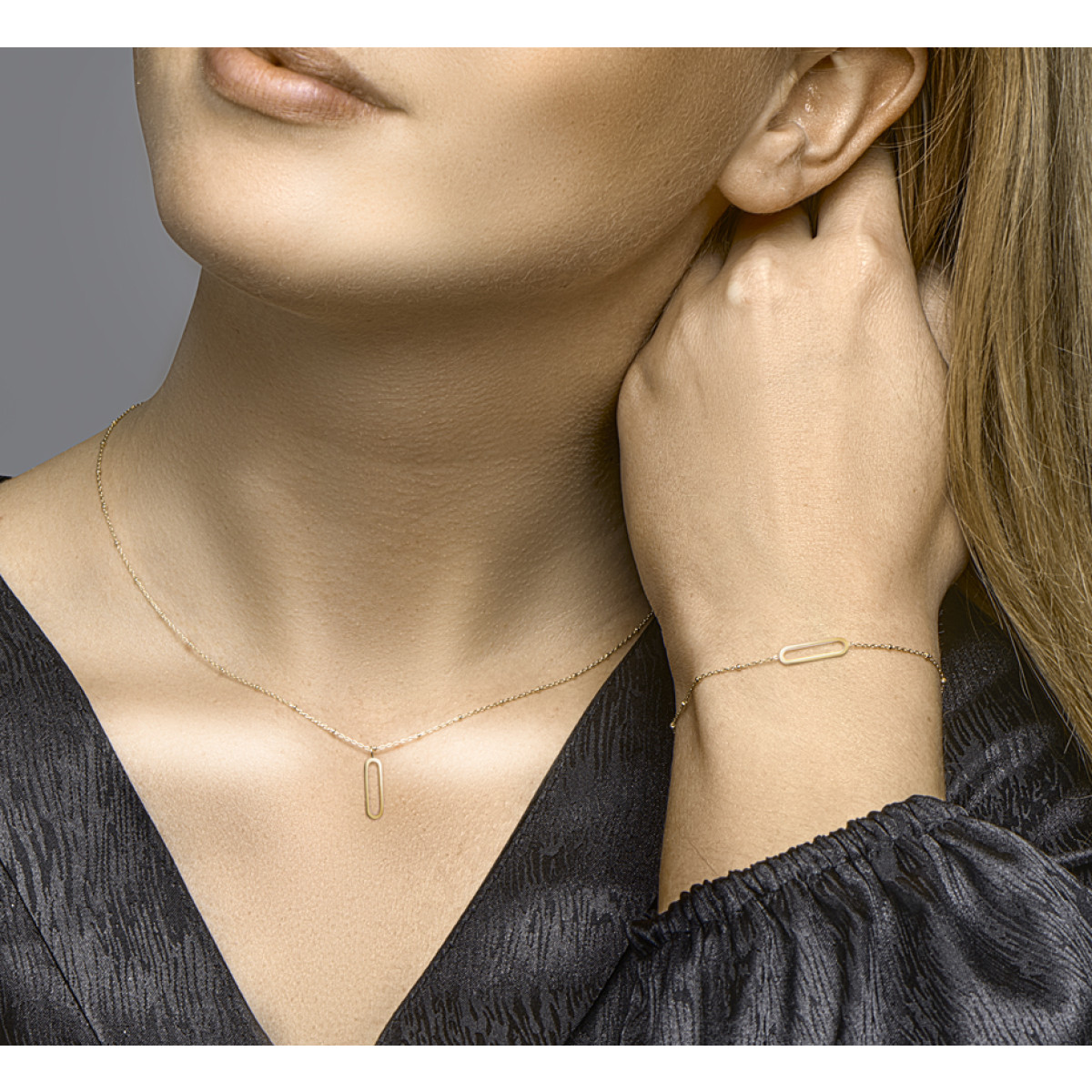 Chain ketting goud dames