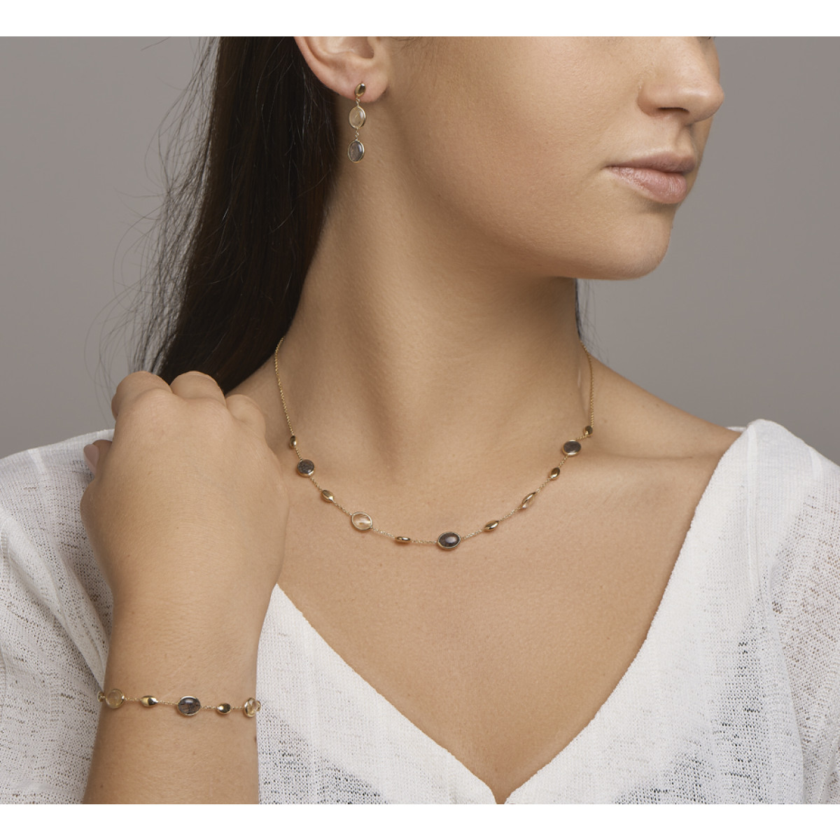 Edelstenen armband rutiel kwarts