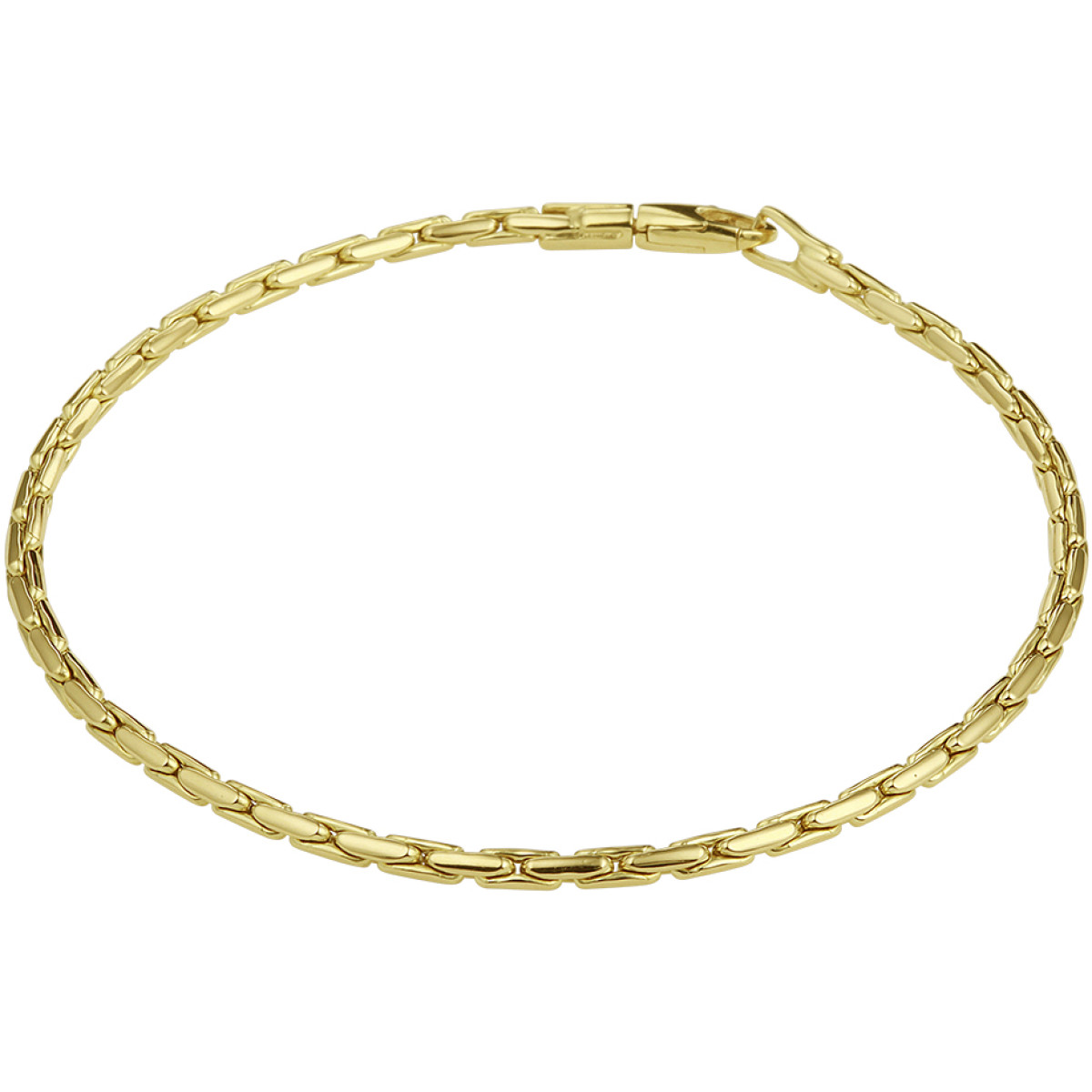 Gouden armband 19 cm