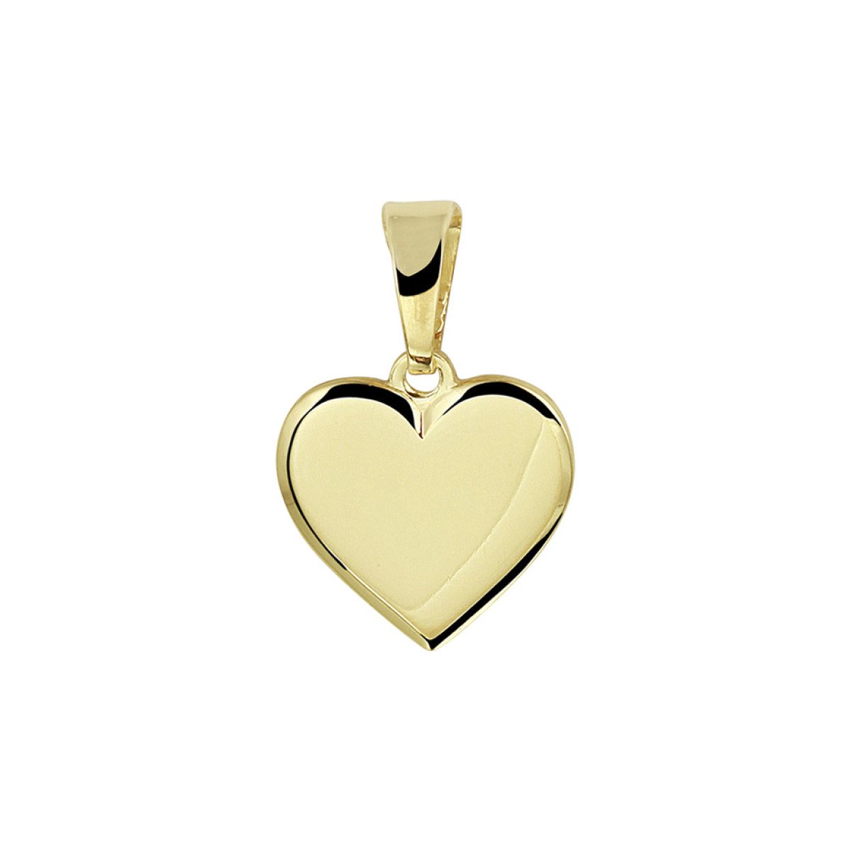 Gouden hart glad