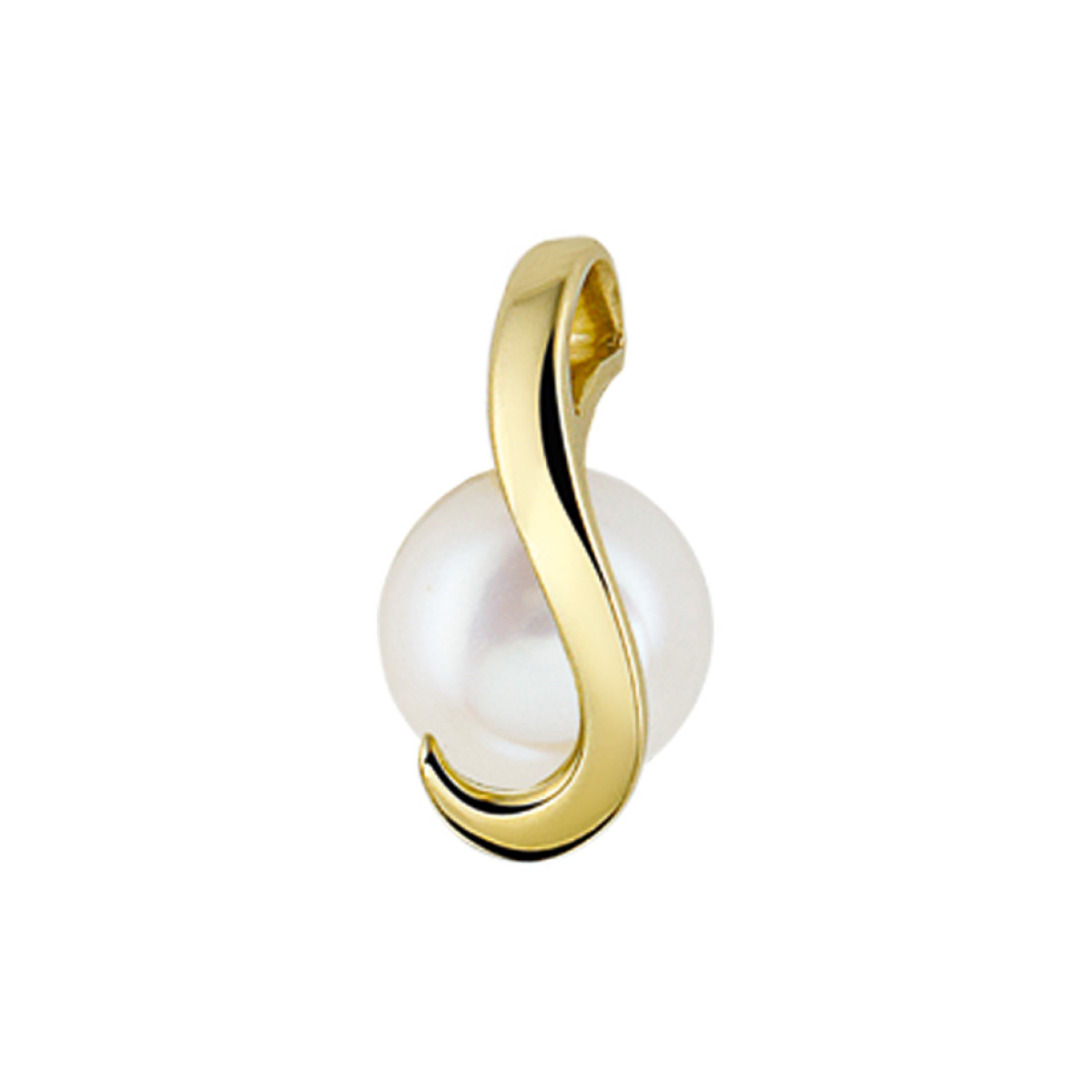 Parel hanger van goud