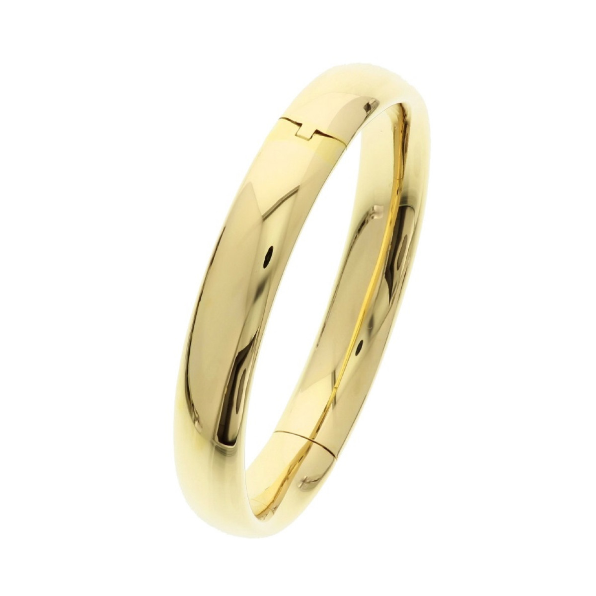 Slavenarmband goud 10 mm