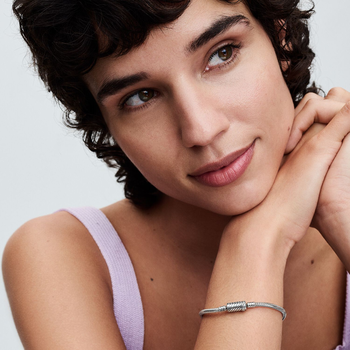 Pandora Moments 590122C00 snake chain zilveren schakelarmband