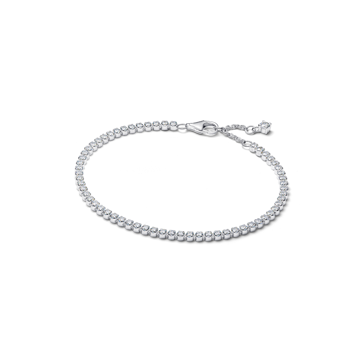 Pandora Timeless 593927C01 zilveren tennisarmband met zirkonia