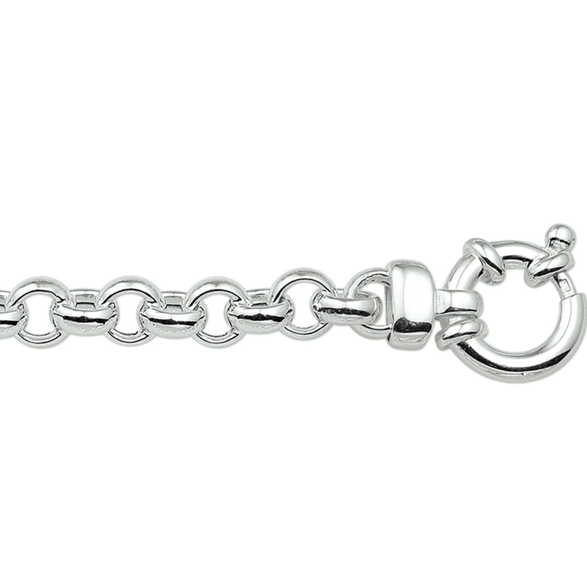 Jasseron ketting zilver 5.5 mm