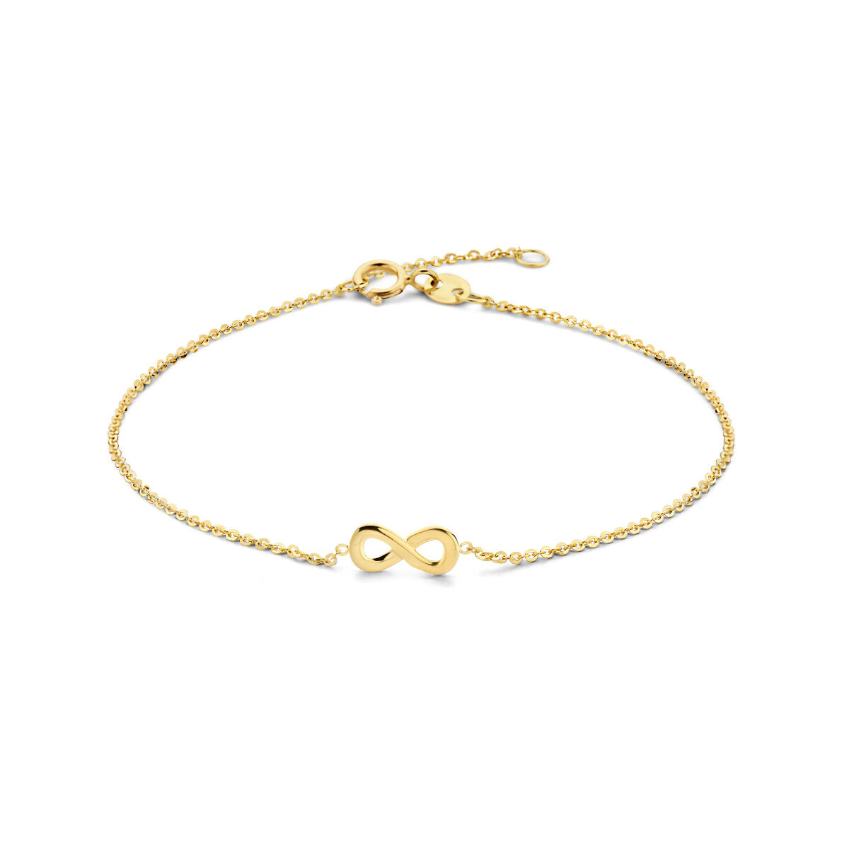 Infinity armband goud 14-karaat