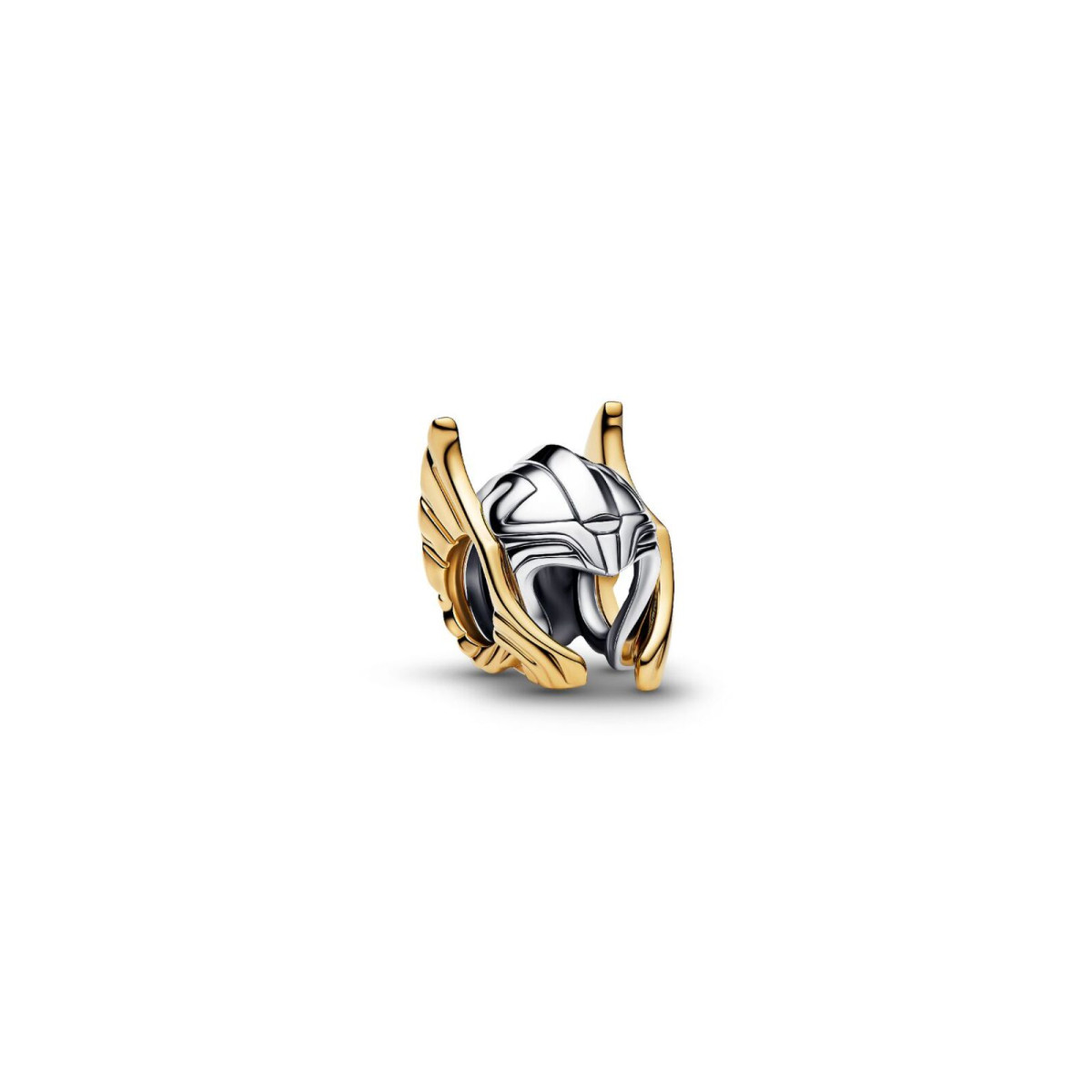Pandora Marvel 764215C00 bicolor bedel met Helm van Thor