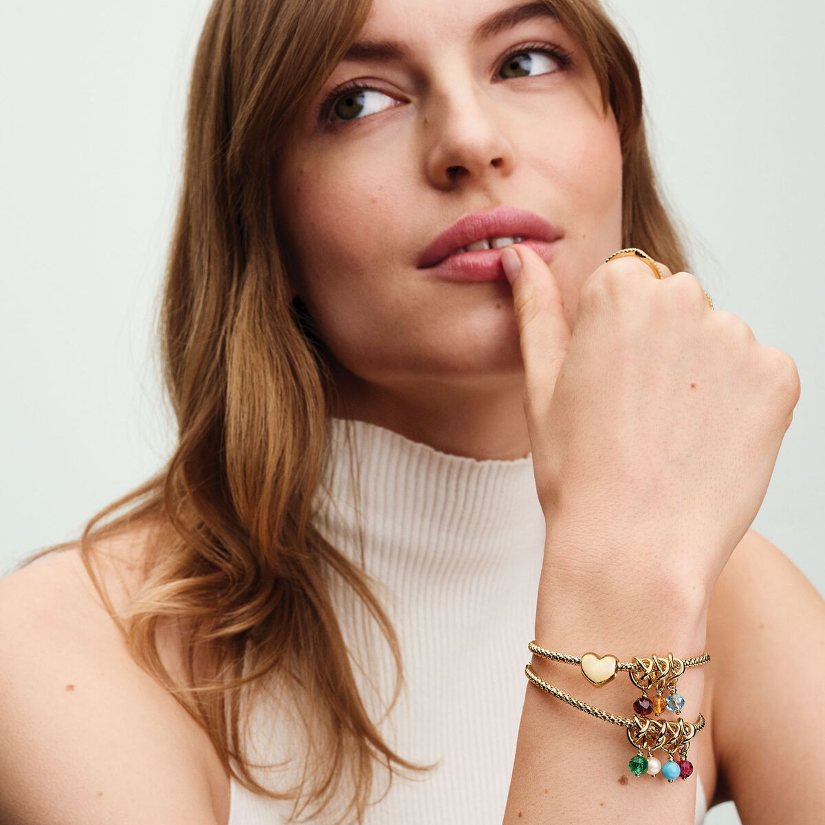 Pandora Moments 763462C11 hangende geboortesteen bedel met infinity en oranje synthetische kristal -november