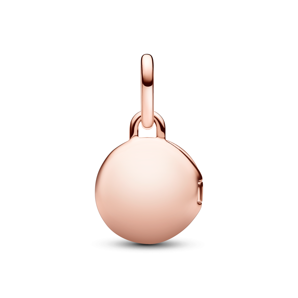 Pandora Moments 783066C01 hangende armband bedel met slotje en transparante zirkonia - graveerbaar