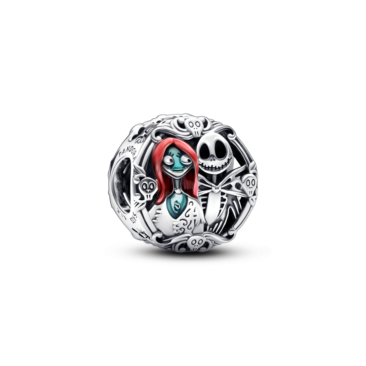 Pandora Disney 792292C01 Monsters, inc. armband bedel met Sulley, Jack en emaille