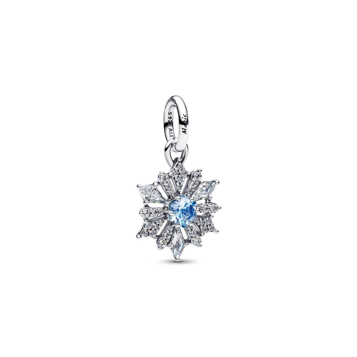 Pandora Disney 794209C01 Frozen hangende bedel met sneeuwvlok van Elsa