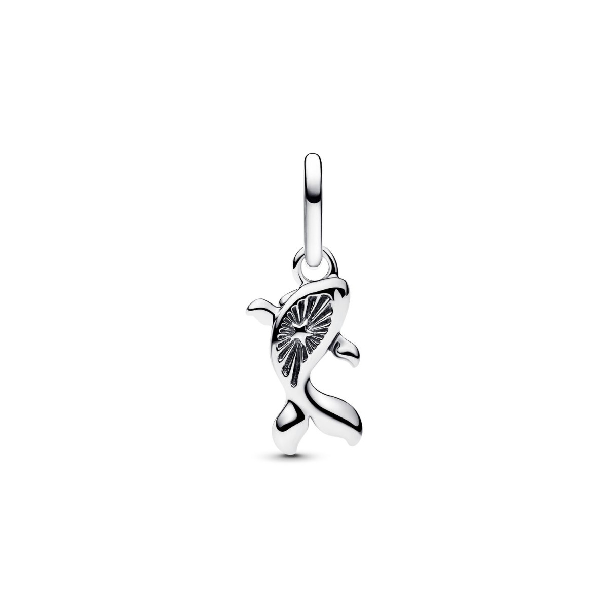Pandora ME 793863C01 hangende bedel koi vis met rood murano glas