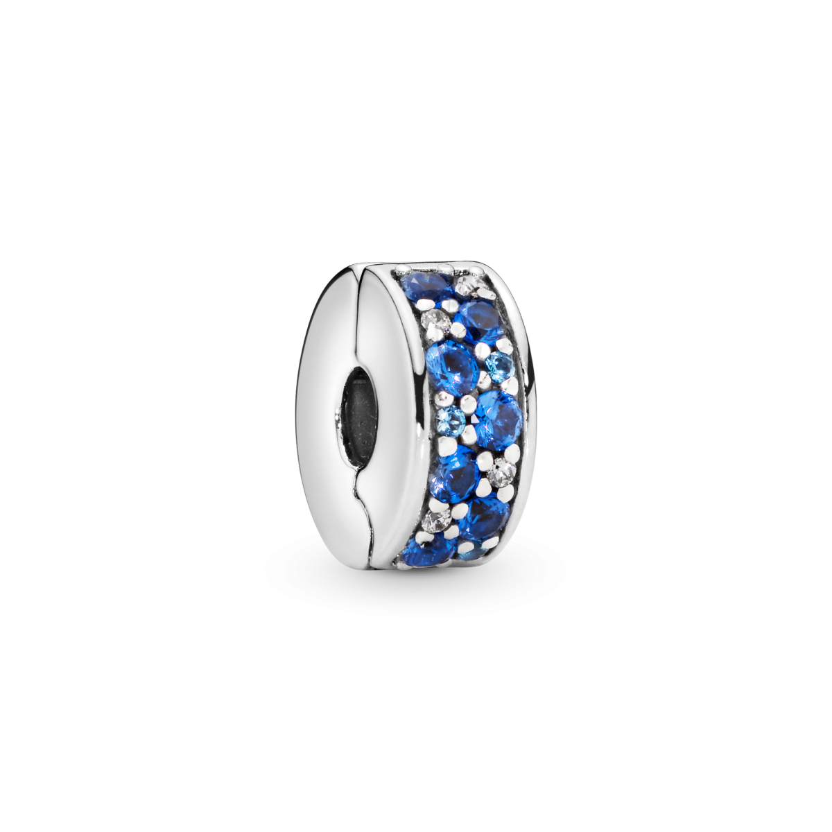 Pandora Moments 791817NSBMX clip spacer met siliconen, zirkonia en kristal