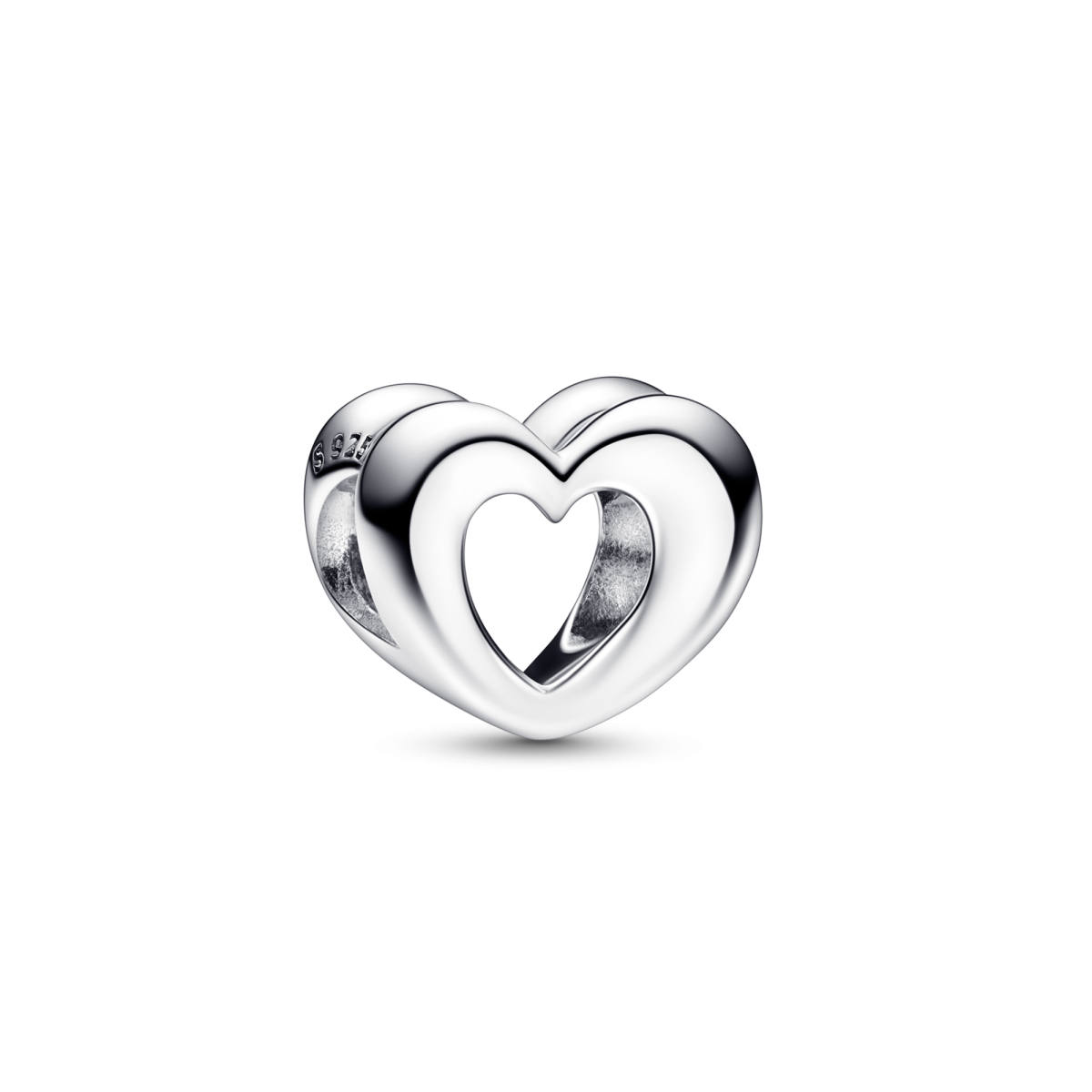 Pandora Moments 792492C00 armband zilveren bedel met hartje