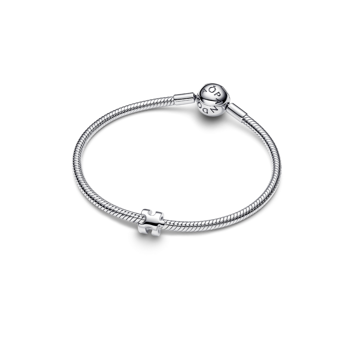 Pandora Moments 794514C00 zilveren mini bedel met puzzelstukje vorm