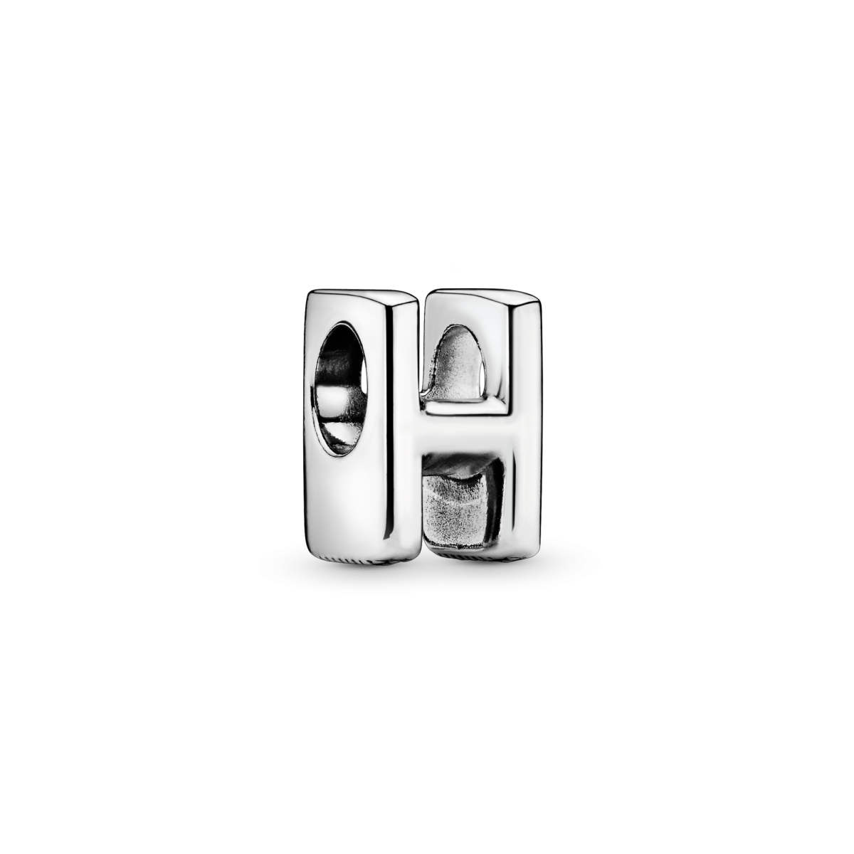 Pandora Moments 797455 zilveren bedel met letter H