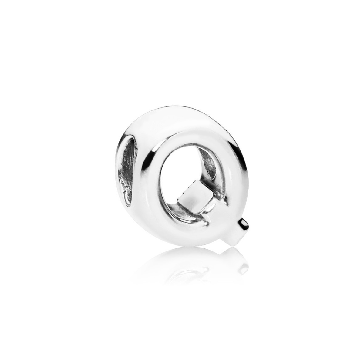 Pandora Moments 797455 zilveren bedel met letter Q