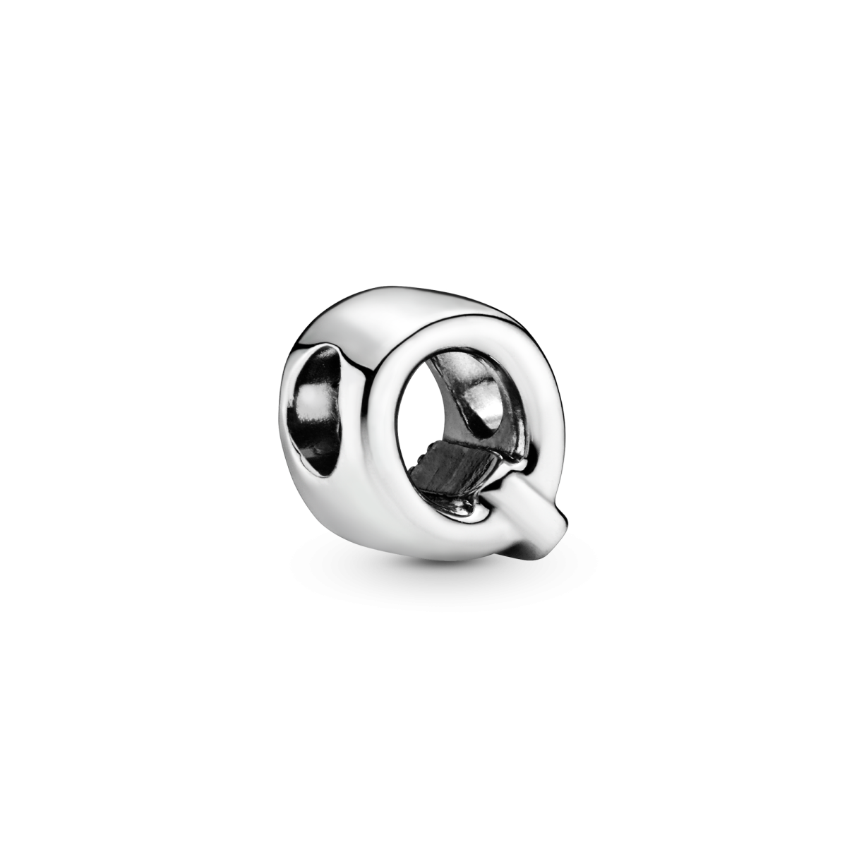 Pandora Moments 797455 zilveren bedel met letter Q