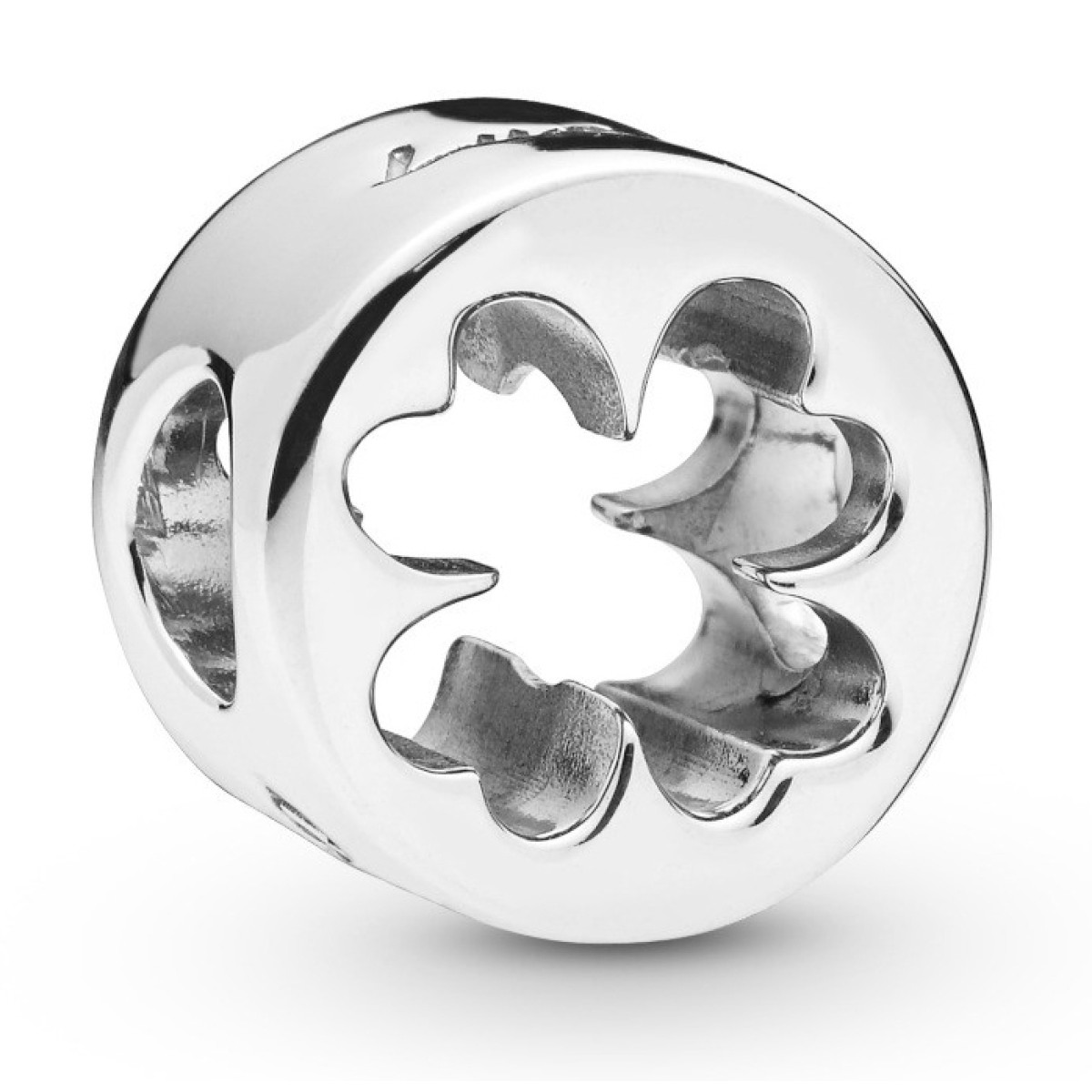 Pandora Moments 797868 zilveren bedel met klavertje vier