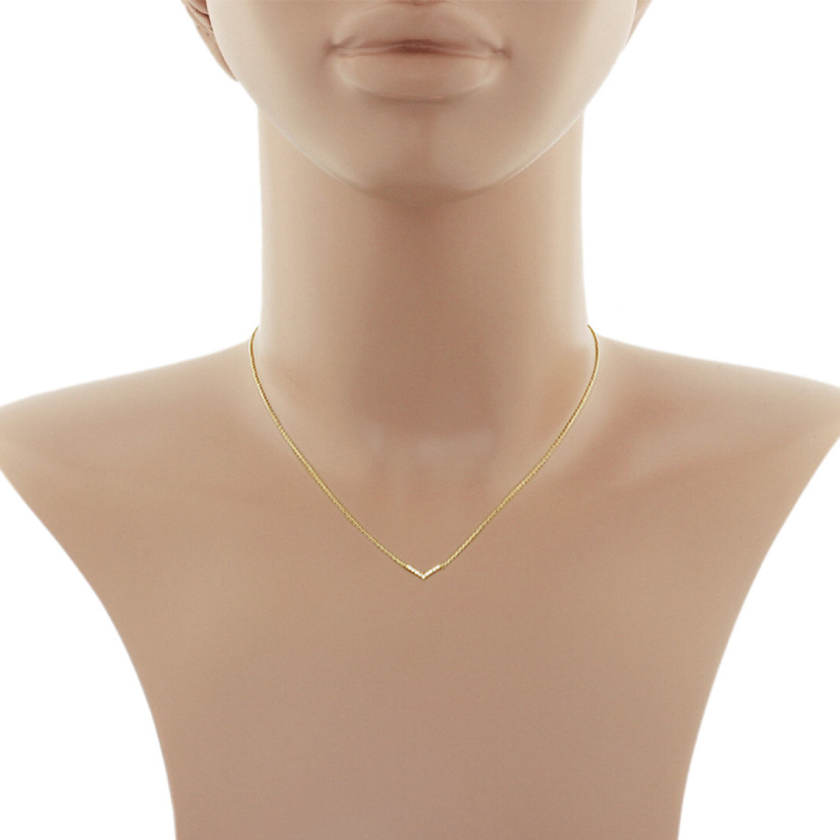 Gouden V ketting