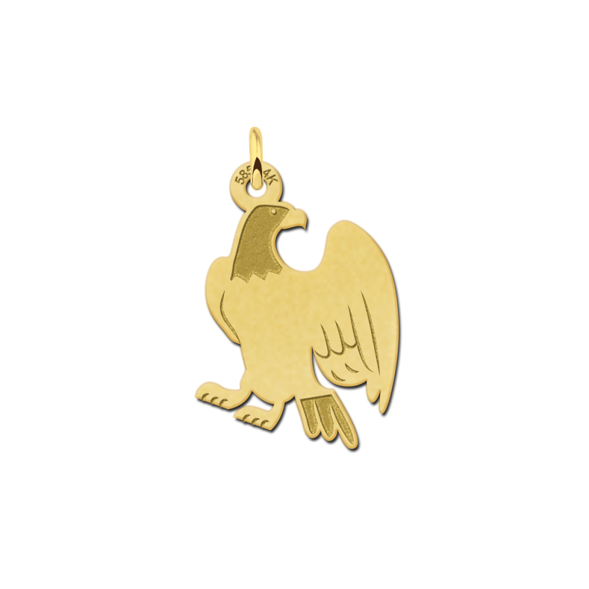 Adelaar hanger van goud
